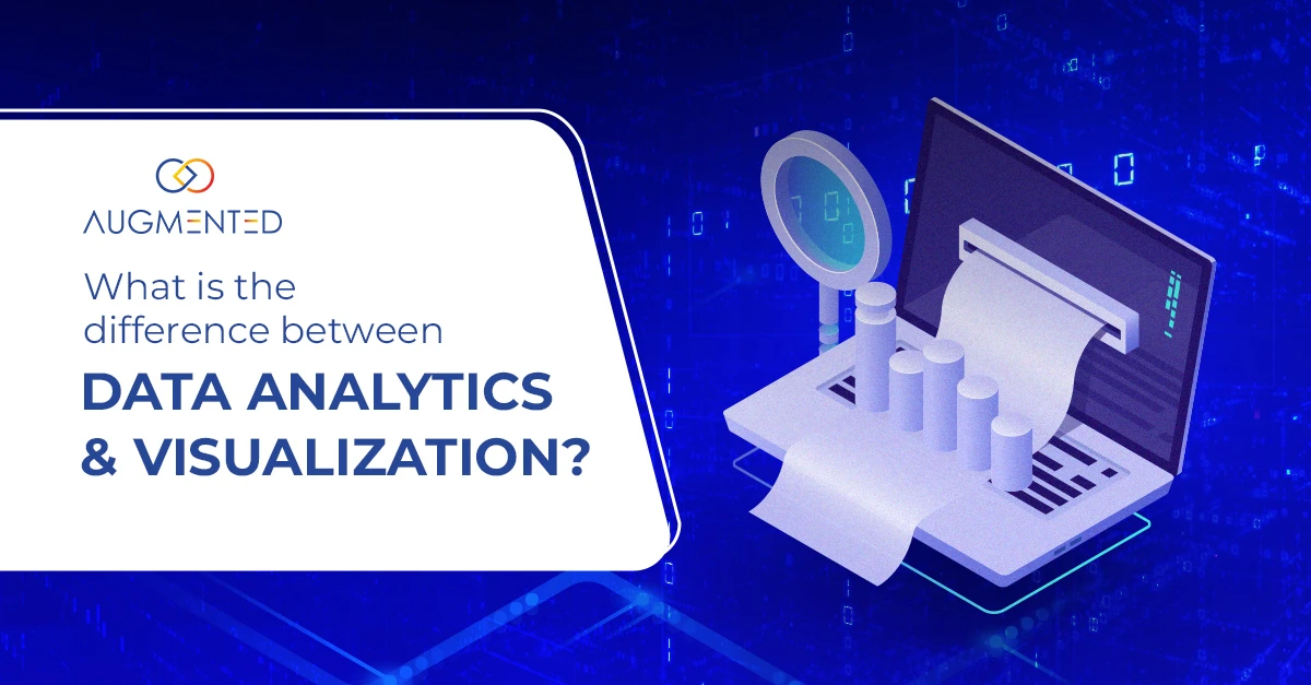 difference between data analytics and visualization