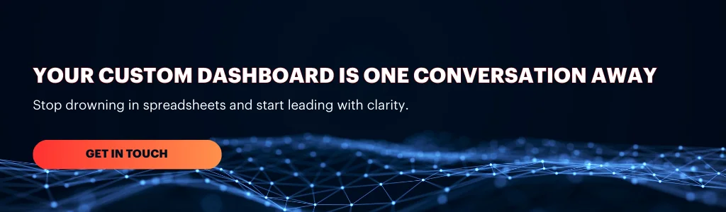 Get in touch with Augmented Techlabs to build a custom dashboard and turn complex spreadsheets into clear business insights