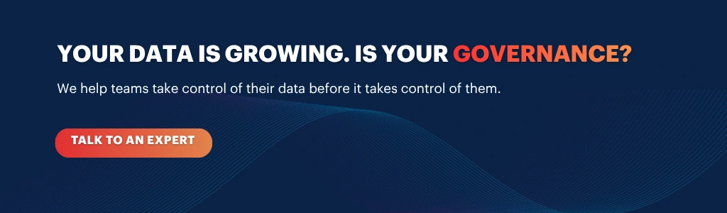 Enterprise and cloud data governance consulting call to action