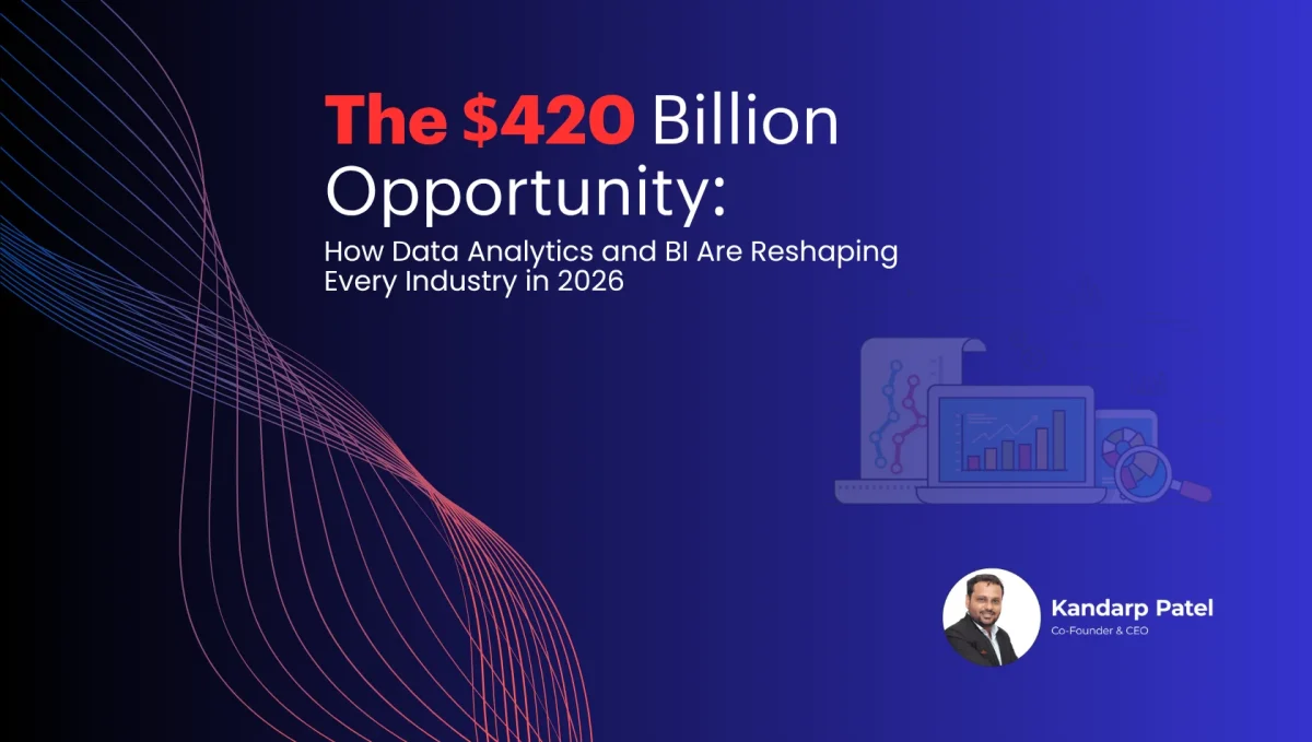 The $420 Billion Opportunity: How Data Analytics and BI Are Reshaping Every Industry in 2026